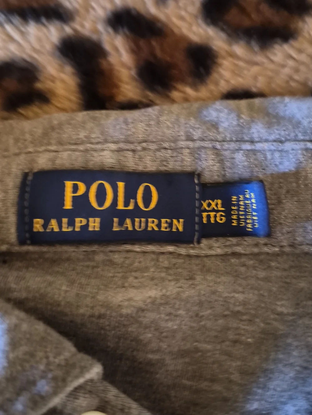 2 NWOT 100% Cotton Ralph Lauren Men's Heather Gray Polo Size XXL
